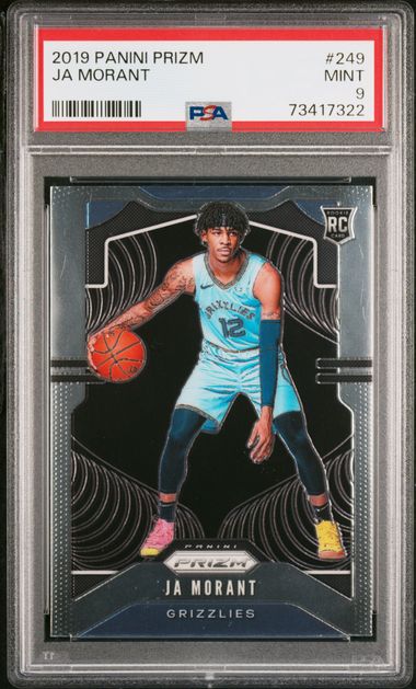 2023-24 Panini Donruss Night Moves #3 Ja Morant – PSA NM-MT 8 on