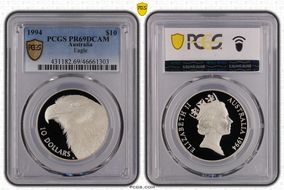 1994 $10 Eagle PR69DCAM