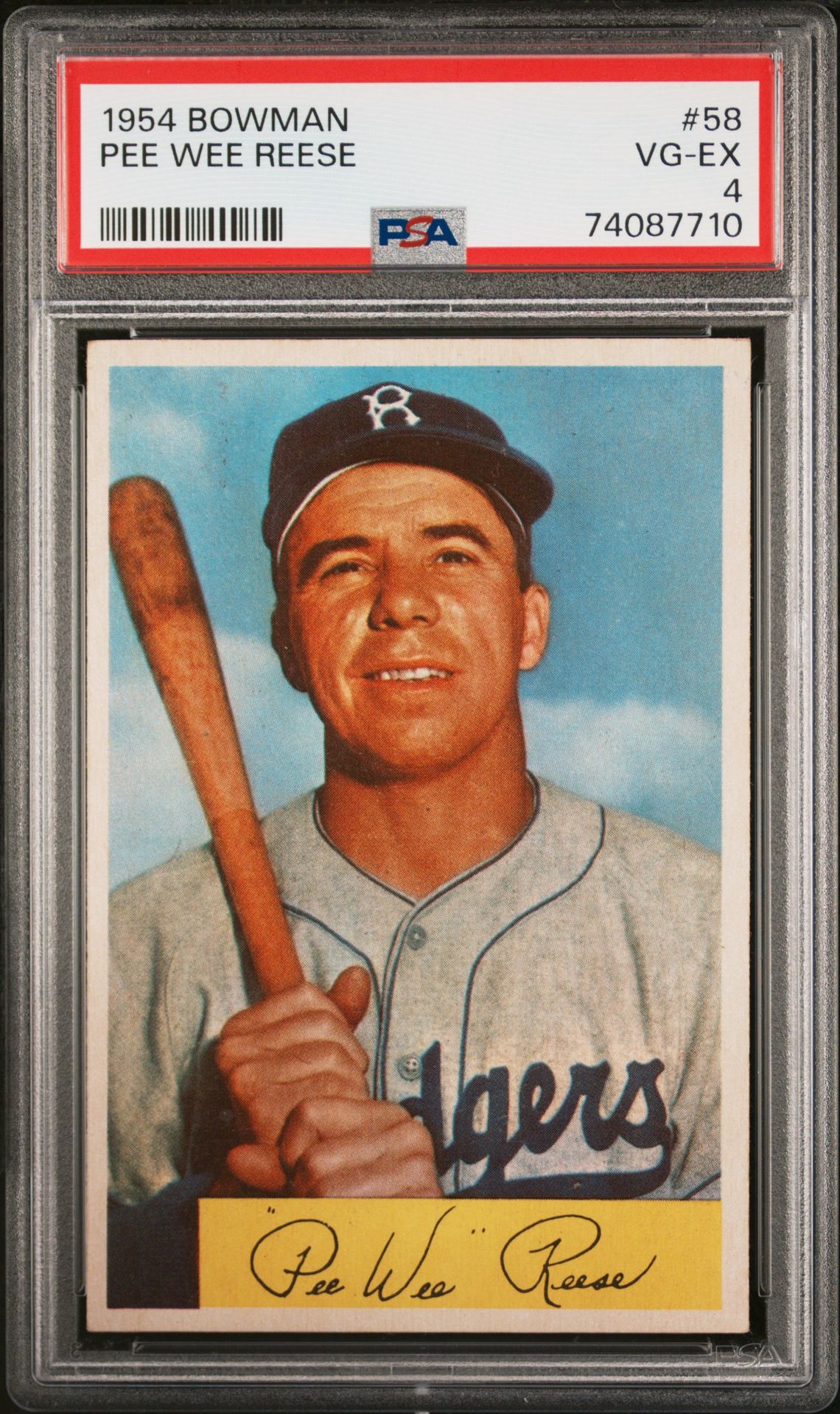 1954 Bowman BOWMAN #58 Pee Wee Reese front