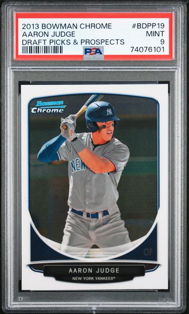 Aaron Judge Rookie Cards and Prospect Cards