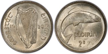 1928 Florin MS63