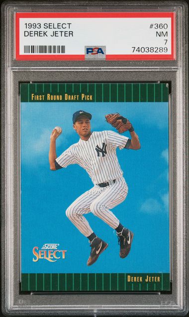 Derek Jeter Autographed 1993 Upper Deck SP Rookie Card #279 New