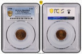 1908 1/2C PR65RD