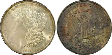 1904 $1 MS64