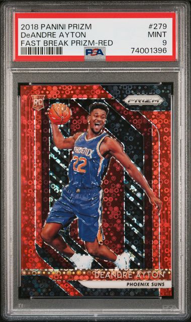 2018 Panini Prizm Fast Break #279 Deandre Ayton front