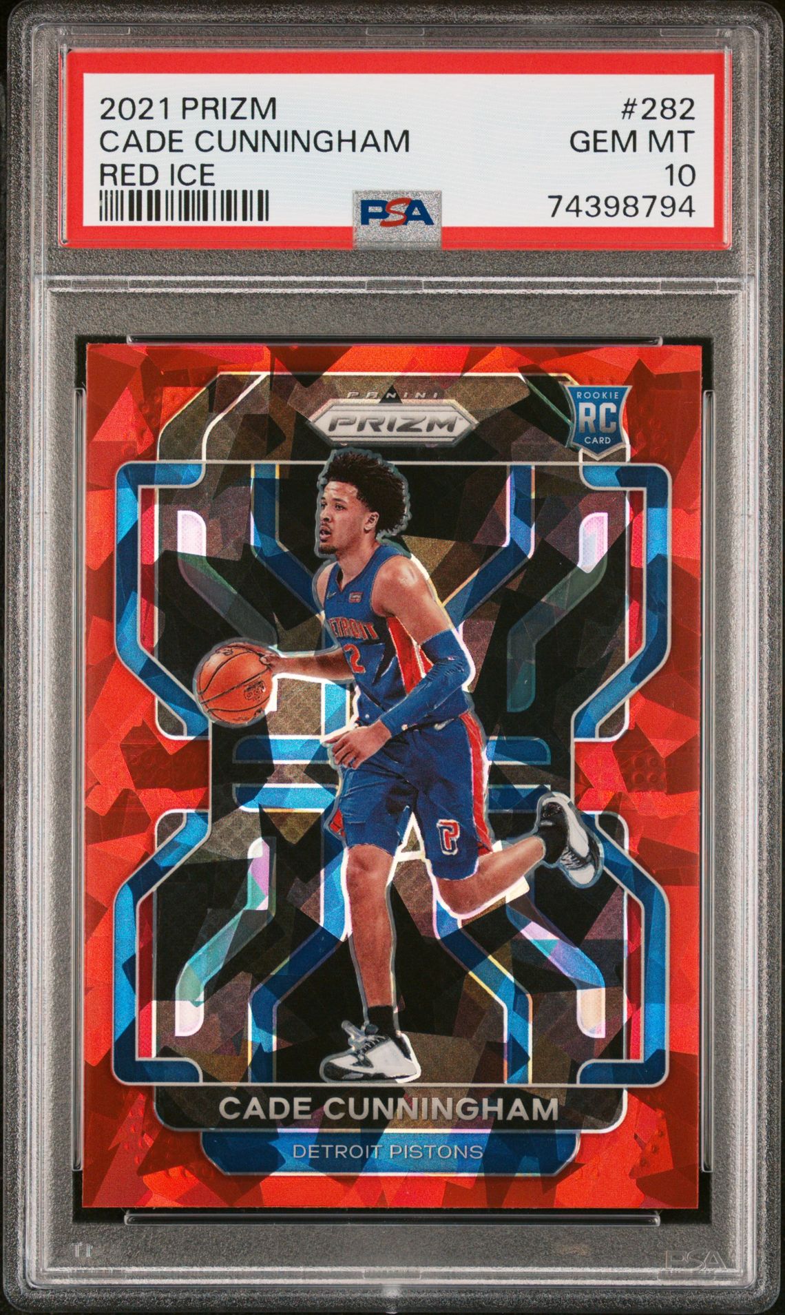 2021 Panini PANINI PRIZM SILVER PRIZM #282 Cade Cunningham front