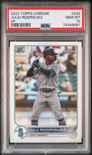 2022 Topps Topps Chrome Sp #222 Julio Rodriguez front