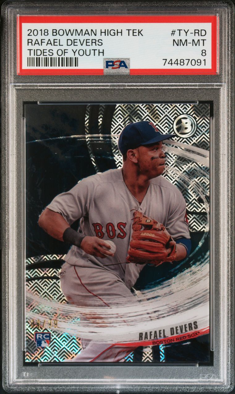 2021 Topps Major League Material MLM-RD Rafael Devers Boston Red Sox Jersey