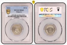 1913 20 St KM-26 MS63