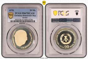 1978 20 Mk Herder PR67DCAM