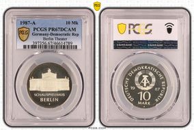 1987-A 10 Mk Berlin Theater PR67DCAM