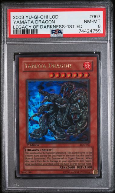 2003 Yu-Gi-Oh! Legacy Of Darkness 1st Edition #067 Yamata Dragon