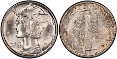 1940-S/S 10C RPM, FS-501 MS66