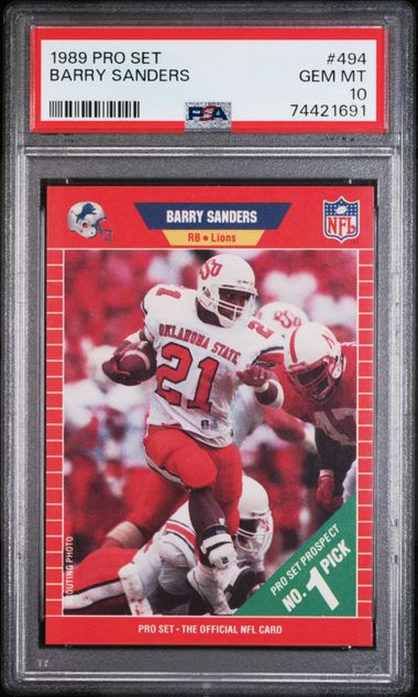 Barry Sanders 1994 FLEER ULTRA ULTRA STAR INSERT #7