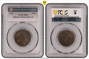 1723 1/2P Hibernia, Martin 4.40-Gc.18 XF40BN