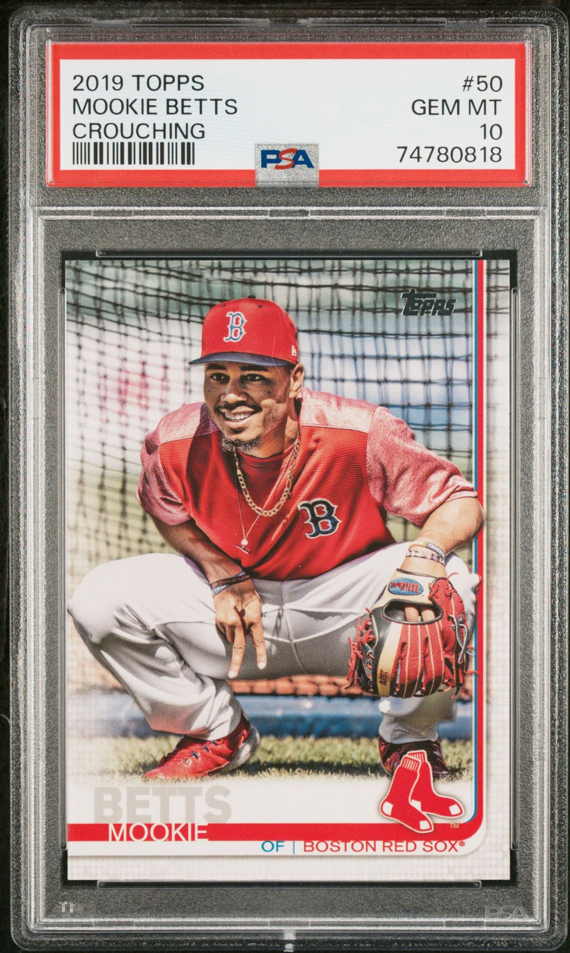 2019 Topps TOPPS SP #50 Mookie Betts front