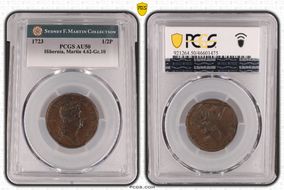 1723 1/2P Hibernia, Martin 4.62-Gc.10 AU50BN