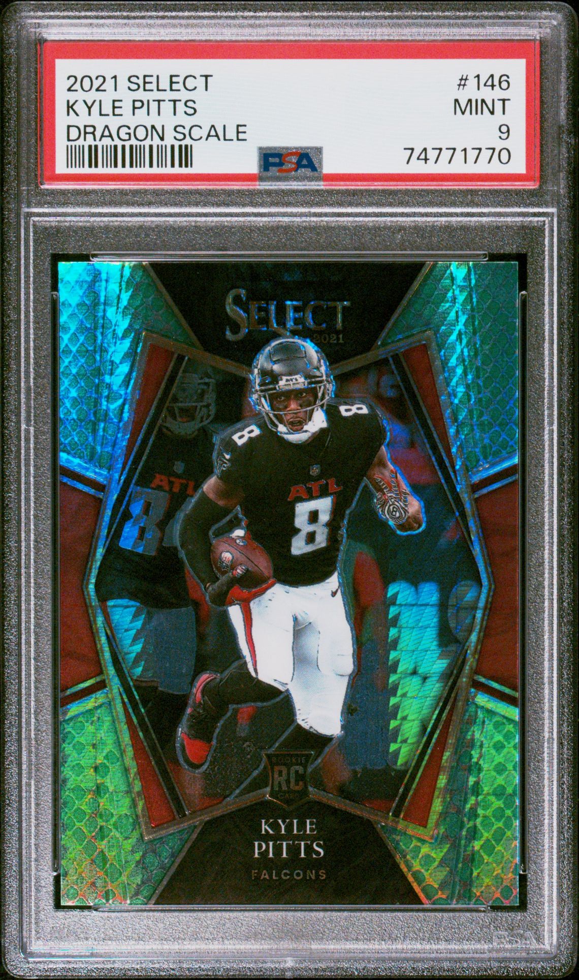 2021 Panini PANINI SELECT No Huddle #146 Kyle Pitts front