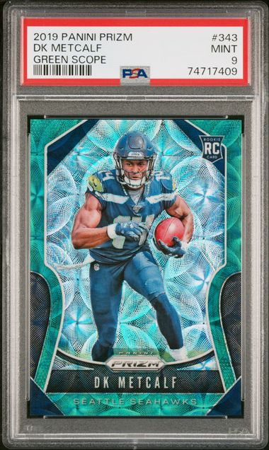 2019 Panini Prizm DK Metcalf Rookie 