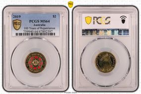 2019 $2 100 Years of Repatriation Colorized MS64