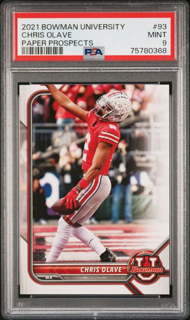 : Graded 2022 Panini Donruss Chris Olave #309 Rookie RC Football  Card PSA 10 Gem Mint : Collectibles & Fine Art