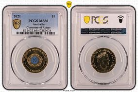 2021 $1 Centenary of Rotary MS66