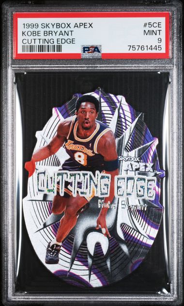 1999 Skybox Apex Cutting Edge #5CE Kobe Bryant PSA 9 on Goldin