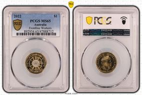 2022 $2 Frontline Workers Colorized MS65