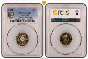 2022 $2 Frontline Workers Colorized MS64