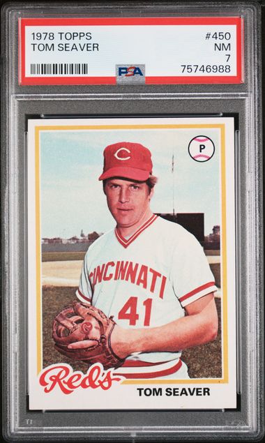 Tom Seaver 1978 Topps #450 Cincinnati Reds NM