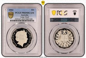 2004 50C Large Head PR69DCAM