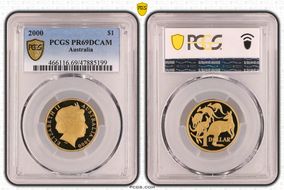 2000 $1 PR69DCAM