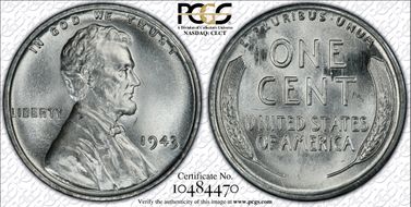1943 1C MS67