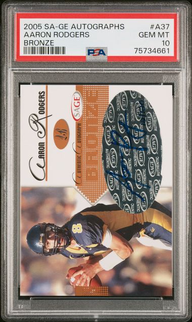 2021 Panini Contenders #34 Aaron Rodgers – PSA MINT 9 on Goldin Auctions