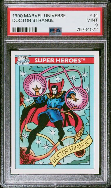 1990 Marvel Marvel Universe #34 Doctor Strange front