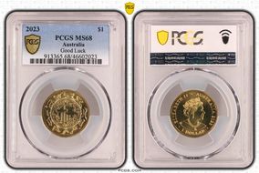 2023 $1 Good Luck MS68