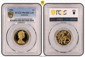 1984 $1 PR69DCAM