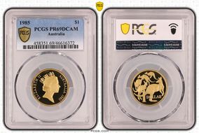 1985 $1 PR69DCAM