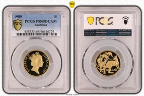 1989 $1 PR69DCAM