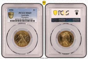1992 $1 Olympics MS69