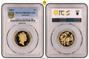 1994 $1 PR69DCAM