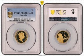 1991 $2 PR69DCAM