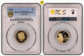 2010 $2 PR69DCAM