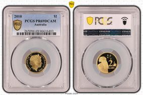 2010 $2 PR69DCAM