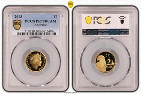 2013 $2 PR70DCAM