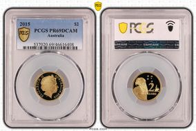 2015 $2 PR69DCAM