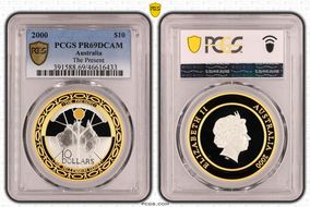 2000 $10 The Present PR69DCAM