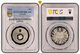 2016 50C 50 Yrs Decimal Currency PR70DCAM