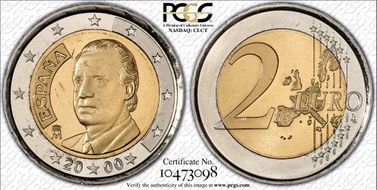2000-M € 2 MS64