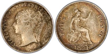 1848/6 4D S-3913 AU55